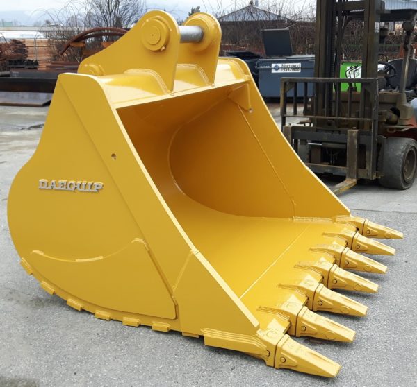 Dig Bucket Excavators and Wheel Loader Attachments